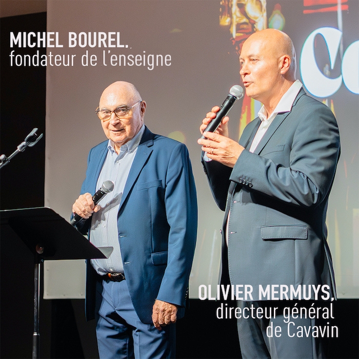 Michel Bourel et Olivier Mermuys de Cavavin